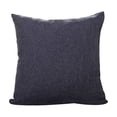 thumbnail image 1 of XIA0LE Linen Decorative Square Throw Pillow,Cozy Cushion With Pillow Inserts,18x18inch Soft Accent Pillow For Couch Sofa Living Room Home Decor, Black, 1 of 6