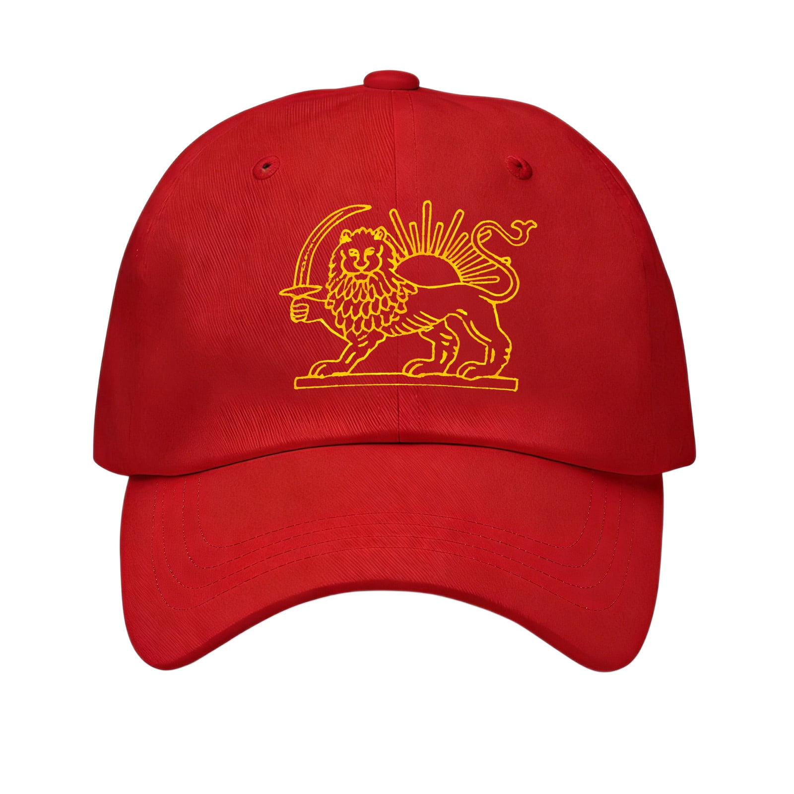 Baseball Cap Emblems XIA0LE Personality National Flag Baseball Cap,Emblem Of Iran Lion And ...