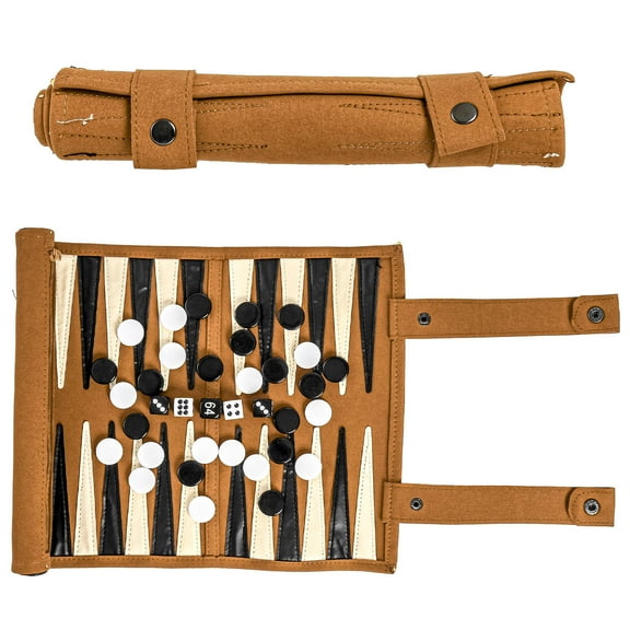 XIA0LE Portable Suede Microfiber Chessboard Outdoor Rolling Chessboard