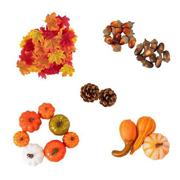 XIA0LE Simulation Model Shooting Props Maple Leaf Package 92 Pcs