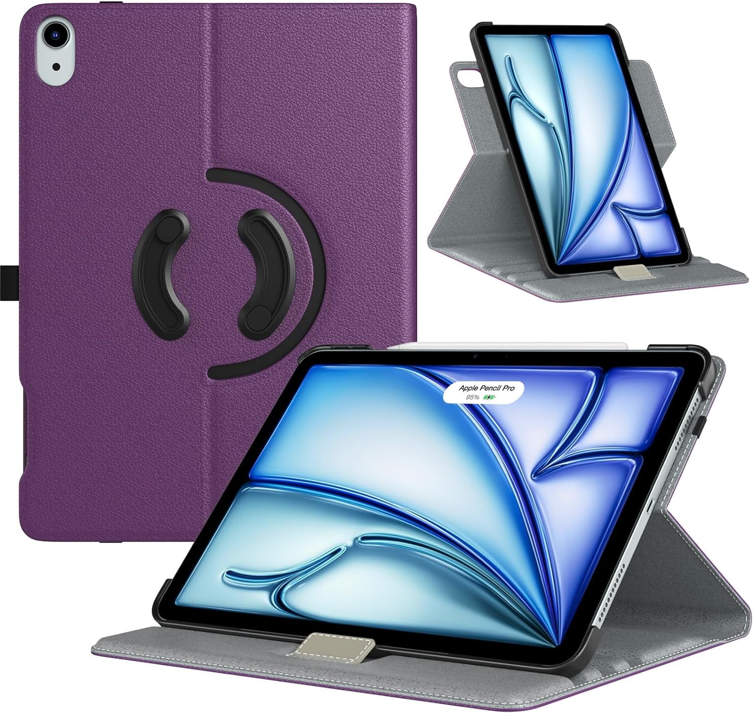XIACOCORotating Case For Ipad Air 6Th Generation 11 Inch M2 2025/Ipad