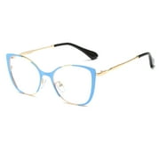 XIAN   Color Changing Glasses Non-Prescription Lens Anti Glare Glasses for Working Office Business  Discoloration Orchid Frame