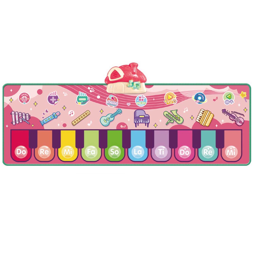 XIAN Kids Musical Piano Keyboard Play Mat Funny Electronic Piano