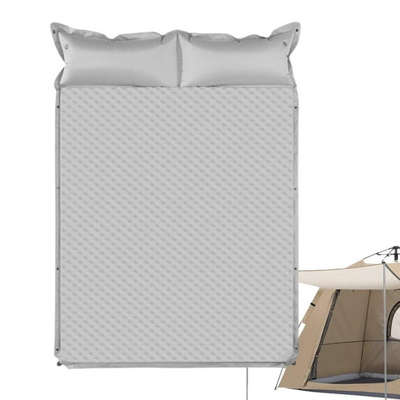 XIANERS Air Mattress For Outside Travel Inflatable Mat For 2-Person Sleeping Blow Up Air Mattress With Built-in Air Pump And Pillow For Hiking Picnics Traveling Survival Camping superior