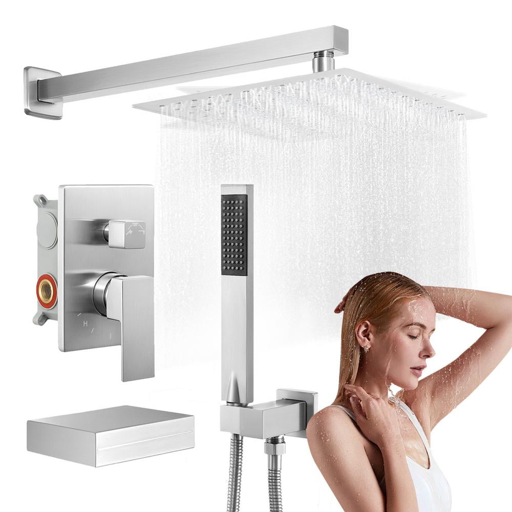 XIANERS Bathroom Shower Set Rainfall Shower System Handheld Shower Set ...