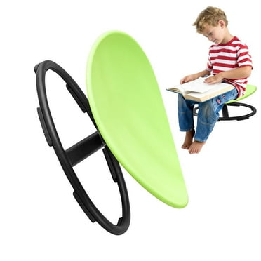 XIANERS Chair For Kids Metal Base Sensory Fun Chair For Kids Carousel Spin Swivel Action Training Body Coordination Non-Slip Base For Safety superior