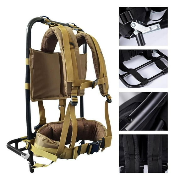 XIANERS External Frame Backpack Hiking Backpack Frame Foldable Frame Backpack Portable Hunting Backpack Frame for Travel Outdoor Activity Mountaineering awesome