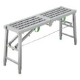 thumbnail image 1 of XIANERS Folding Scaffolding Shelf Thicken Portable Step Stool Ladder Anti-slip Mesh Style Adjustable Height Engineering Ladder With Carton For Home Renovation best service, 1 of 10