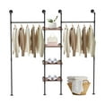 XIANERS Industrial Clothing Rack Multipourpose Heavy Duty Clothes Rack