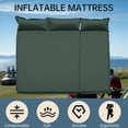 thumbnail image 1 of XIANERS Inflatable Sleeping Mat Portable Blow up Air Bed 3 Person Air Mattress Foldable Camping Mattress Pad Built-in Pump for Climbing Backpacking Traveling fine, 1 of 9