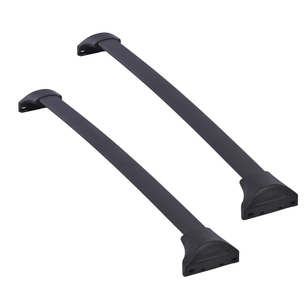 XIANERS Roof Rack Rooftop Cargo Carrier Hightop 2 Bar Rain-Gutter Roof ...