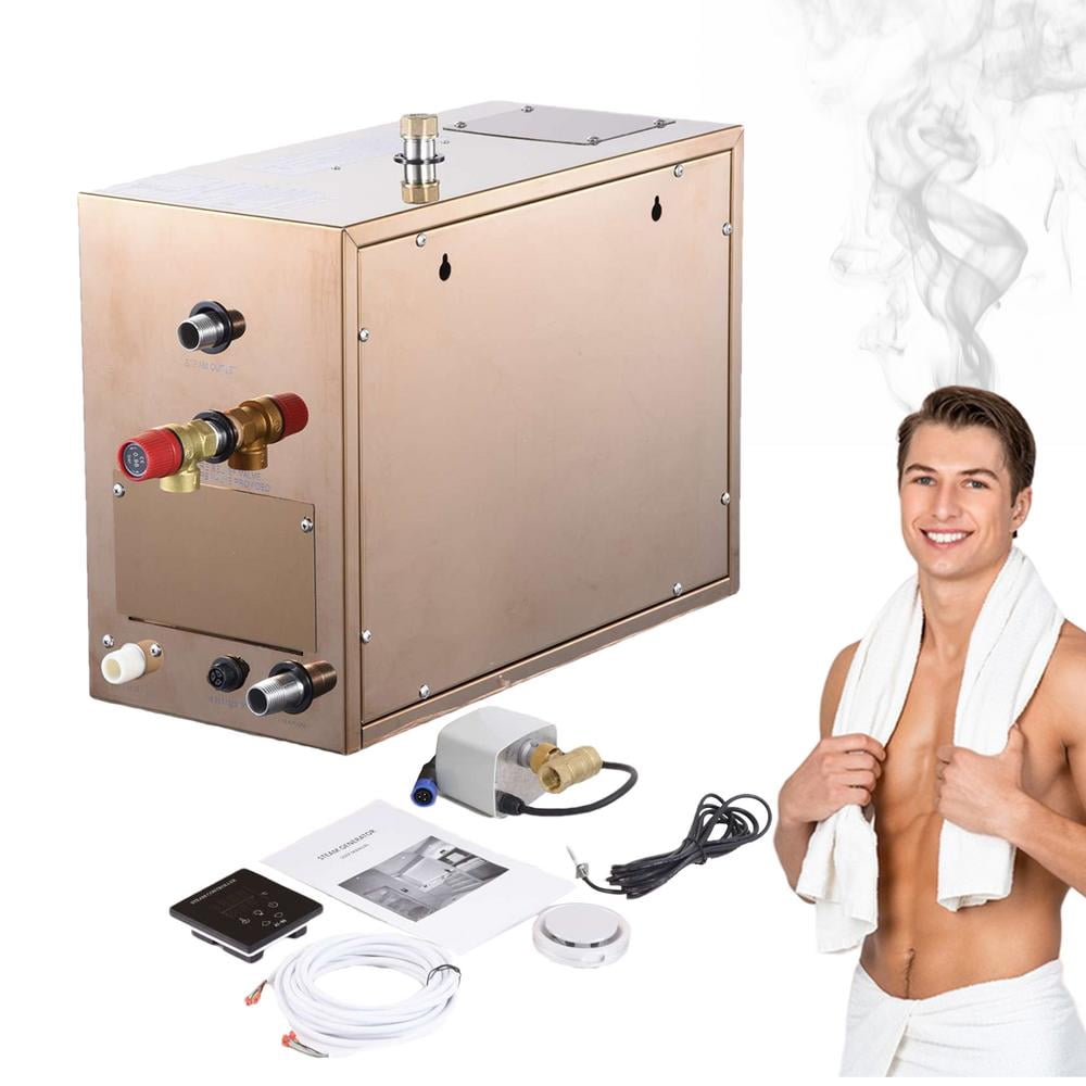 XIANERS Steam Shower Machine Steam Room Generator Automatic Drainage ...