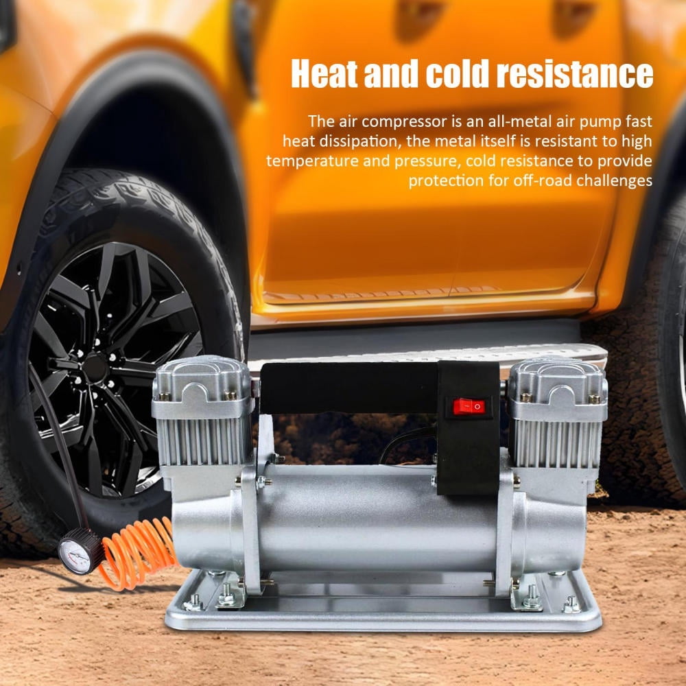 XIANERS Tire Inflator Portable Air Compressor (Up to 150 PSI) Tire Pump ...