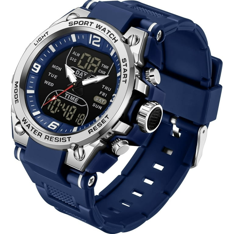 XIANGYANG Men's Watch Sport Waterproof Military Watches Outdoor