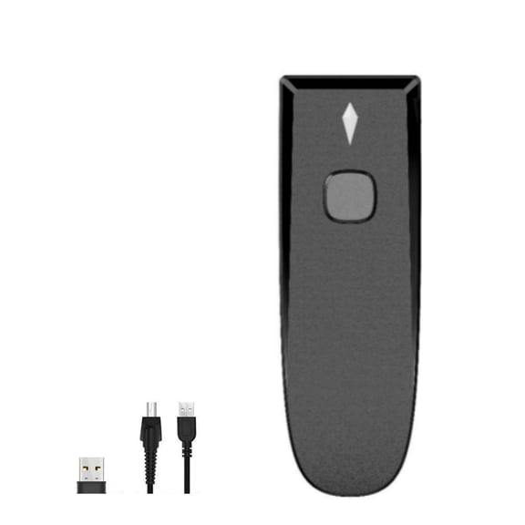 XIANJINO Bluetooth Mini 1D 2dBarcode Scanner, 3-in-1 Portable Wireless 2D COMS Bar Code Reader for Tablet iPhone Android Windows Mac Pos XJ-9604