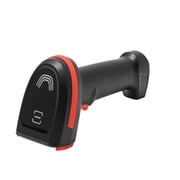 XIANJINO Fully Upgraded Wireless 2D QR Barcode Scanner with Stand, 3 in 1 Bluetooth & 2.4GHz Wireless & USB Wired, Connect Smart Phone Tablet PC, 2D COMS Image Bar Code Reader