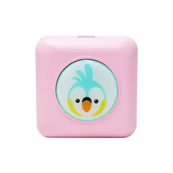 XIANJINO Wireless Mini Portable Thermal Printer Label Maker, Paper Included for Android and iOS Phone, Pink