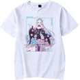 thumbnail image 1 of XIANQI Vtuber Silvervale Cosplay T-Shirt Print Harajuku Womens Summer Kawaii Short Sleeve Tops T-Shirt, 1 of 5