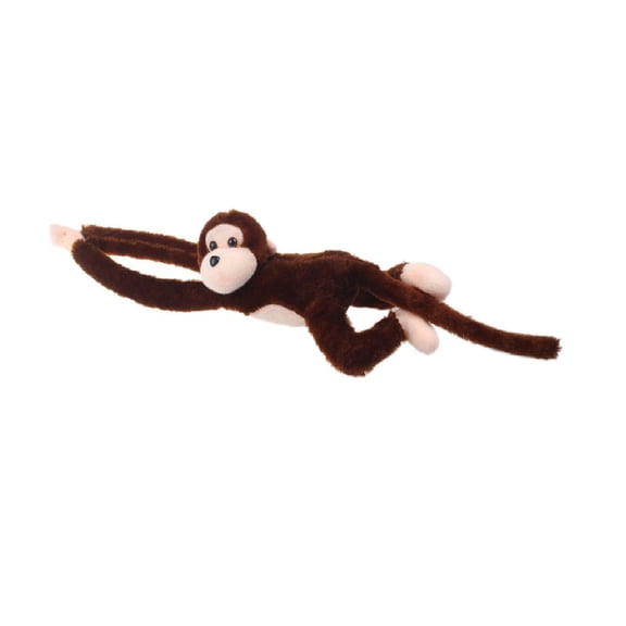 XIANXIAN 1 Packs Stuffed Monkey Hanging Stuffed Animal Plush Monkey Toy with Hook and Loop Fasteners Hands 20 Inch Large Plush Animal for Adults Gifts Decors