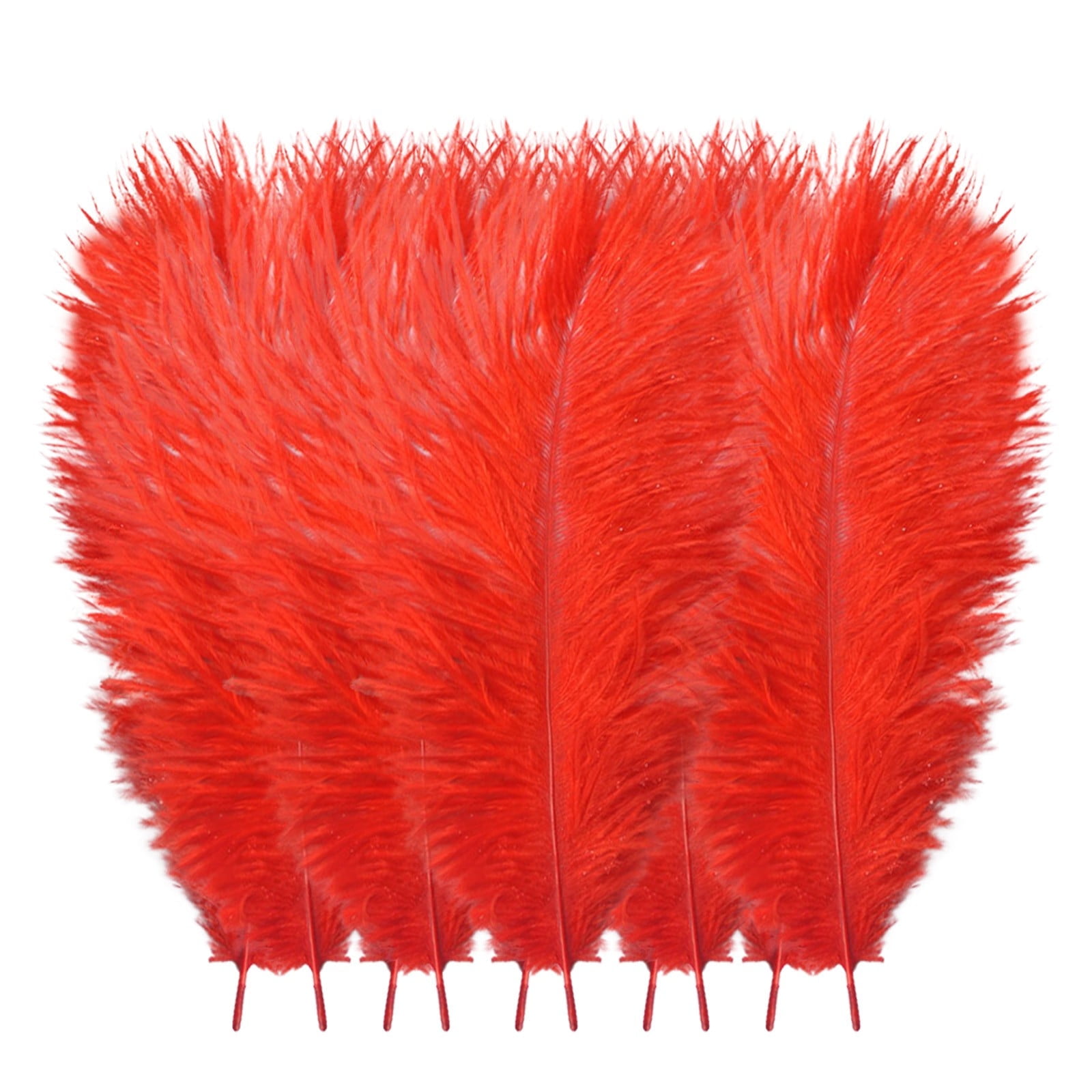 THARAHT Mix Colour Ostrich Feathers 24pcs Natural Bulk 10 - View #9