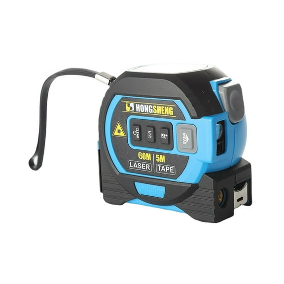 XIANXIAN 3 in 1 Digital Laser Measuring Tool with LCD Backlight Display Combines a Tape Measure Laser Rangefinder Perfect for Home Improvement and Contracting Use
