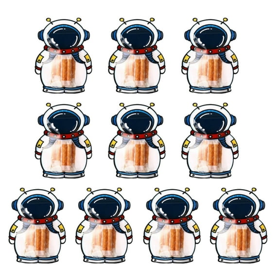 XIANXIAN Cartoon Snack Bag Ziplock Bag Snack Bags for Kids 10Pcs Reusable Bags Cute Cookie Bags for School Gift Bags Birthday Party Bags Dessert Decorating Bags Food Storage Meal Prep Container