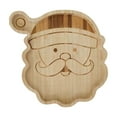 thumbnail image 1 of XIANXIAN Christmas Wooden Serving Trays Holiday Plates in Santa Reindeer Tree and Hat Shapes Hardwood Platters for Cookies Candy Festive Home Decor and Entertaining Essentials, 1 of 9