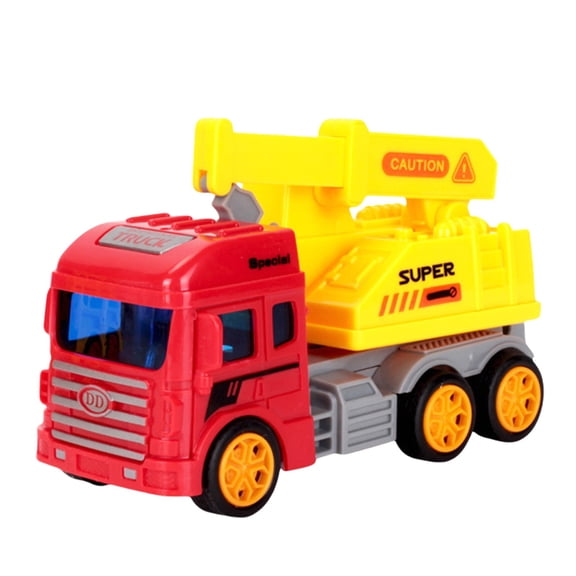 XIANXIAN Construction Toys, Plastic Cars Construction Truck Toys for 3 4 5 6 7 Year Old Boys, Truck Toy Playset for Kids Toddlers Birthday Easter Gifts