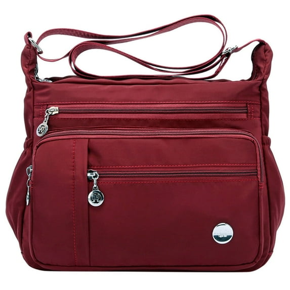 XIANXIAN Crossbody Bag for Women Waterproof Shoulder Bag Messenger Bag Casual Nylon Purse Handbag One Size