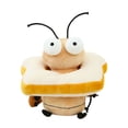 thumbnail image 1 of XIANXIAN Cuddly Cockroach Plush Toy,Soft Cockroach Plushie Toys,Adorable Cockroach Stuffed Animals Toy,Funny Plush Toys for Kids Birthday & Holiday Fun Home Decor Toys, 7.9", 1 of 5
