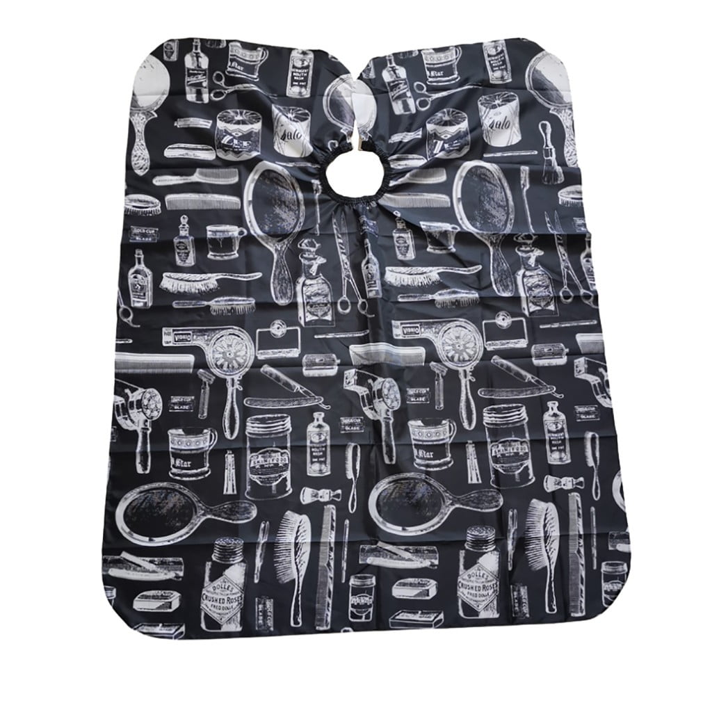 XIANXIAN Cutting Hair Waterproof Cloth Salon Barber Gown Cape Hairdressing Hairdresser Makeup Artist Cape for Hair Dye, Comb-out, Styling, Shampoo