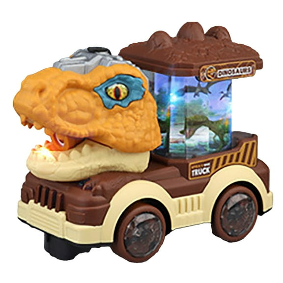 XIANXIAN Dinosaur Truck for Baby Boy Music and Light Up Toy for Toddlers 1 3 Battery Powered Trucks Toy Ideas for 2 3 4 Year Old Boys Birthday Party