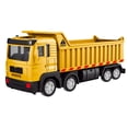 thumbnail image 1 of XIANXIAN Dump Truck Toy for 3 4 5 6 7 Years Old Boys, Semi Truck, Friction Powered Tractor Trailer Car, Kids Birthday Gifts for Over 3 Years Old Boys Kids 6.5", 1 of 5