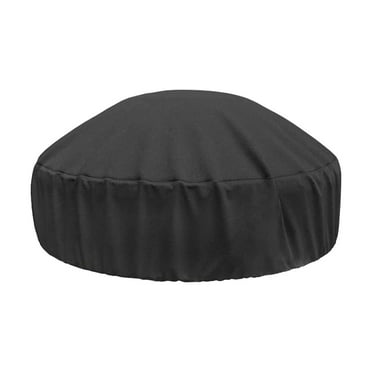 XIANXIAN Fire Cover Round Outdoor Garden Patio Fire Cover with Drawstring for Stove for Patio Firepits, Outside Furniture Fireplace Covers with Drawstring Closure Dustproof