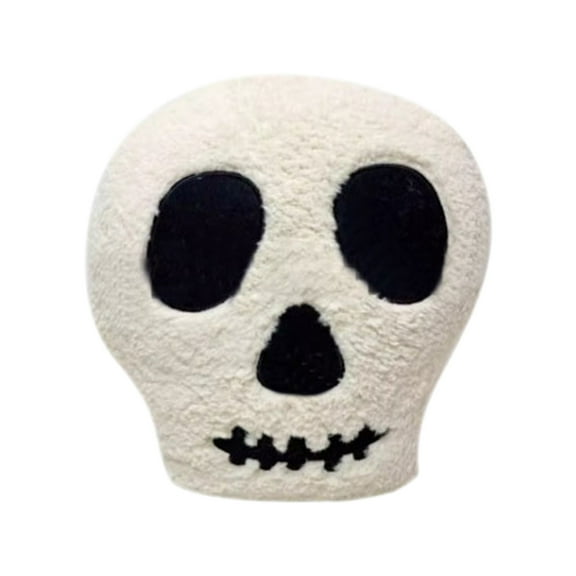 XIANXIAN Halloween Skull Pillow New The with Pumpkin Pillow 40Cm Halloween Ghostly Plush Pillow Birthday for All Age Halloween Surprise Unique Pillow