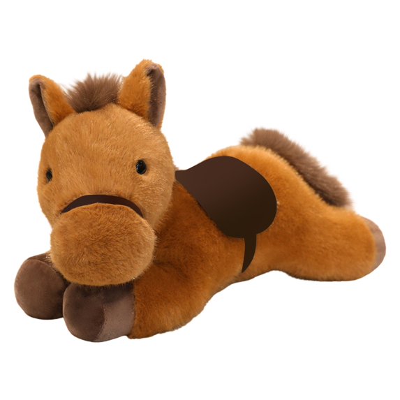 XIANXIAN Horse Stuffed Animal - Super Soft Plush Horse, Floppy Farm Stuffed Animal, Cute Stuffed Horse Gifts for Girls, Boys, Realistic Horse for Toddler, Kids, and Adults