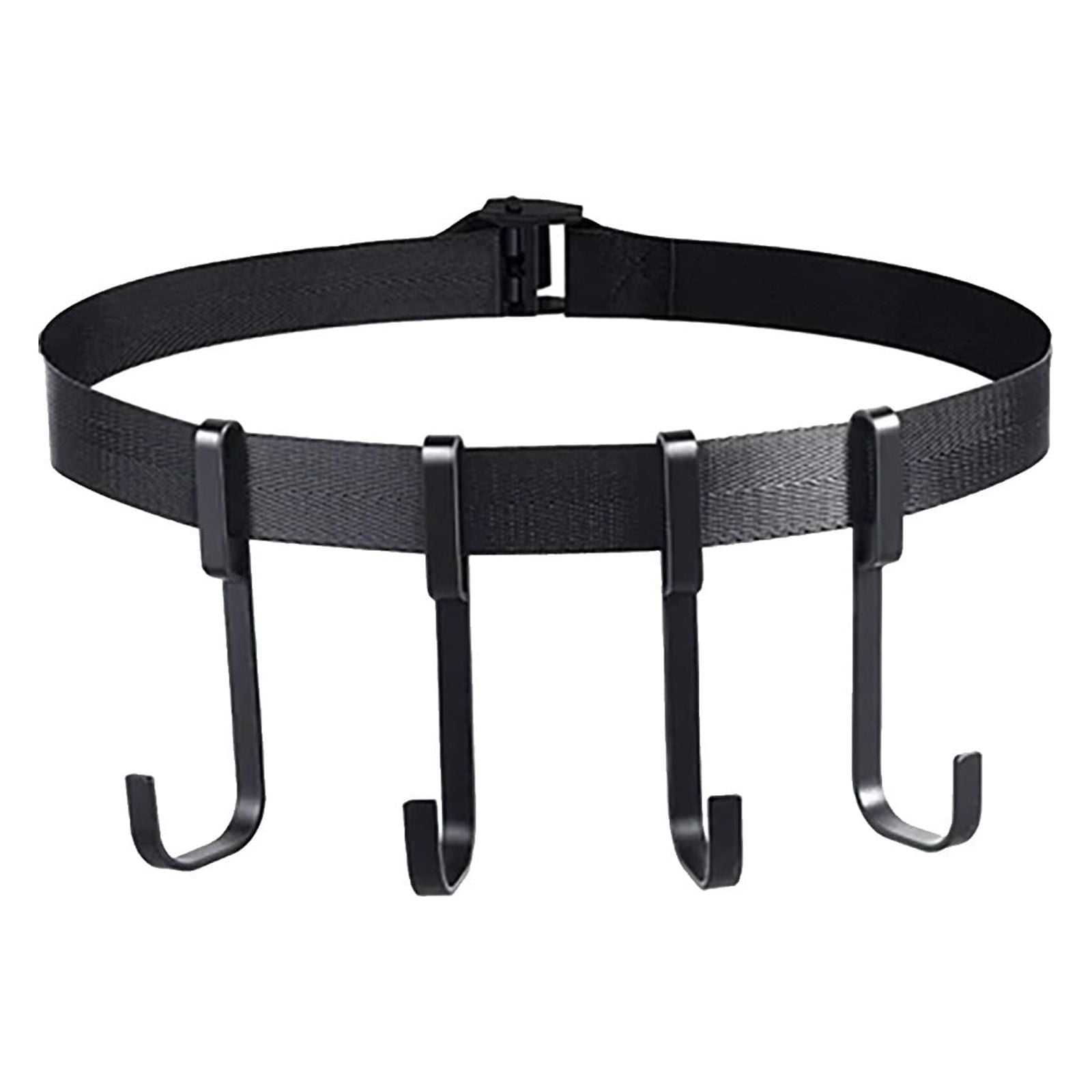 XIANXIAN Hunting Tree Hook Black Stand On Trees Tree Stand with 4 Pieces of Metal Hooks Tree Stand Accessories for Hanging Hunting Equipment From Trees