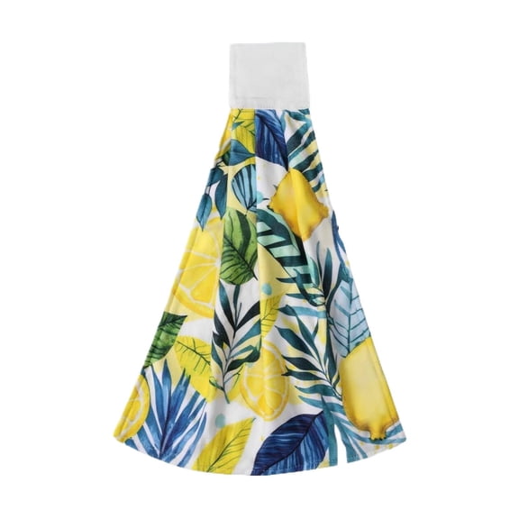 XIANXIAN Kitchen Towels with Hanging Loop Soft Bathroom Hand Towel Rustic Washable Absorbent Utility Towels for Bathroom Washroom and Hotel Use Quick-Dry Material for Daily Cleaning