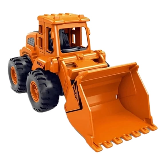 XIANXIAN Mini Machine Caterpillar Construction Truck Toy Cars Excavator, Bulldozer, Backhoe Excavator, Road Roller Free-Wheeling Vehicles w/Moving Parts -Great Cake Toppers