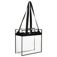 thumbnail image 1 of XIANXIAN PVC Clear bags Stadium Approved Clear Tote Bag with Zipper Closure Crossbody Messenger Shoulder Bag, 1 of 4