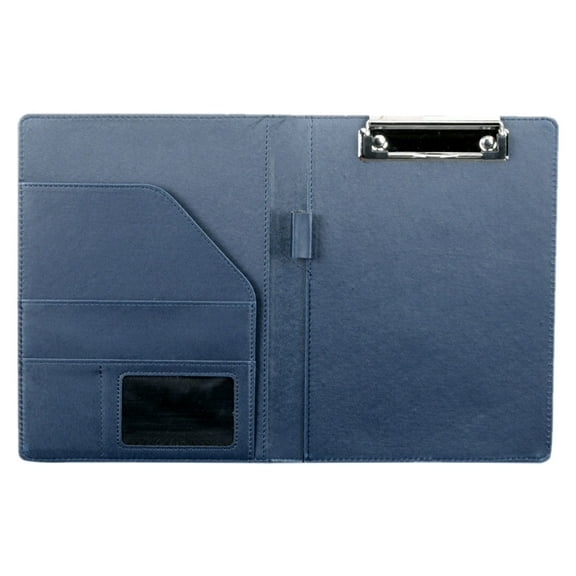 XIANXIAN Padfolio Clipboard Folder Portfolio, Faux Leather Folder Storage Clipboard with Cover for 8.5 x 11 Legal Pad A4 Refillable Folio Conference Writing Notepad