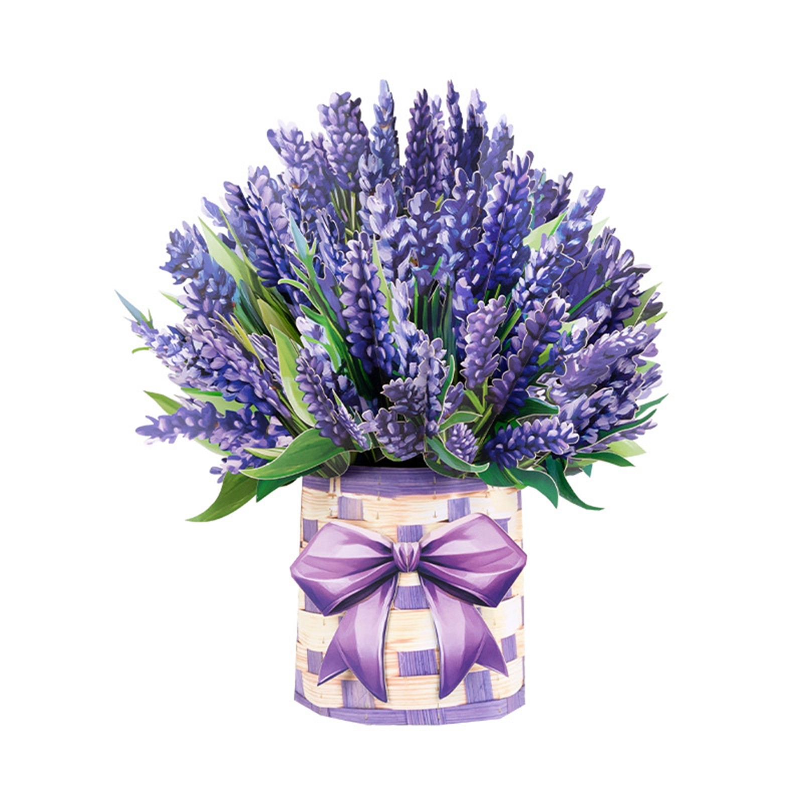 XIANXIAN Paper Flower Pop Up Cards, Lilies Flower Bouquet Card Popup 3D ...