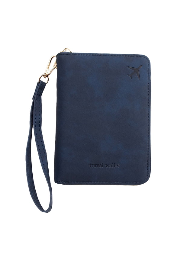 Passport Holder Family, Women Rfid Blocking Passport Wallet, Travel Document Organizer for Premium Wallets, Waterproof Passport Holders Bag for Women & Men Traveling, Credit Cards Case