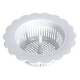 thumbnail image 1 of ​​XIANXIAN Plastic Kitchen Drain Strainer Filter Basket Anti-Clog Sink Catcher Removable Debris Collector Hair Food Trap Easy Clean Bathroom Utility Tool, 1 of 9
