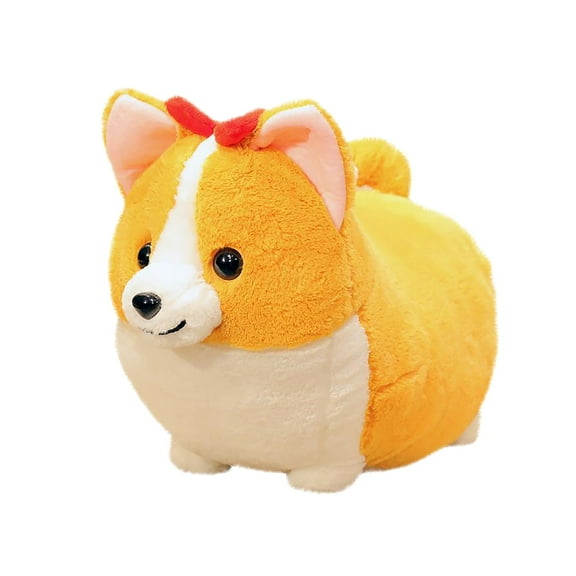 XIANXIAN Plush Toy, Stuffed Animal Throw Plushie Pillow Doll, Soft Fluffy Friend Hugging Cushion - Cute Present for Every Age & Occasion (Corgi)