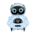 thumbnail image 1 of XIANXIAN Pocket Robot Talking Interactive Dialogue Voice Recognition Record Singing Dancing Telling Story Mini Robot, 1 of 3