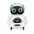 thumbnail image 1 of XIANXIAN Pocket Robot Talking Interactive Dialogue Voice Recognition Record Singing Dancing Telling Story Mini Robot, 1 of 3