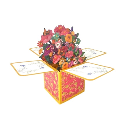 XIANXIAN Pop Up Graduation Card 2026 Musical - Congrats Grad 3D Happy Graduation Card with Envelope, Blank Insert, Seal, for High School College Master PHD Doctor Nurse University Orange