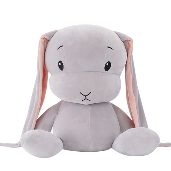 XIANXIAN Rabbit Stuffed Animal Plush Toy,9.84 inches Large Realistic Bunny Big Size Soft Toys,Cute Huge Plushy Fluffy Fat Plushie,Gifts for Kid