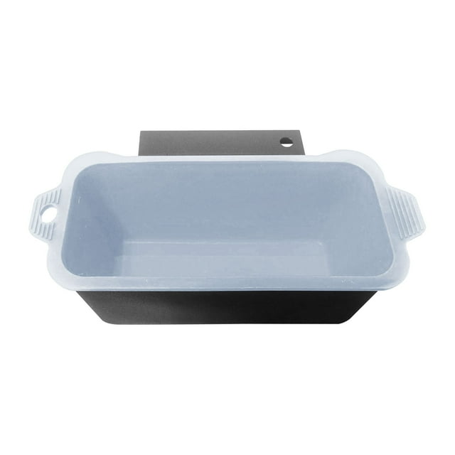 XIANXIAN Silicone Blackstone Grease Cup Liners,Blackstone Drip Pan Liners,Reusable Foldable Grill Drip Pan Liners,Reusable Griddle Grease Catcher Black